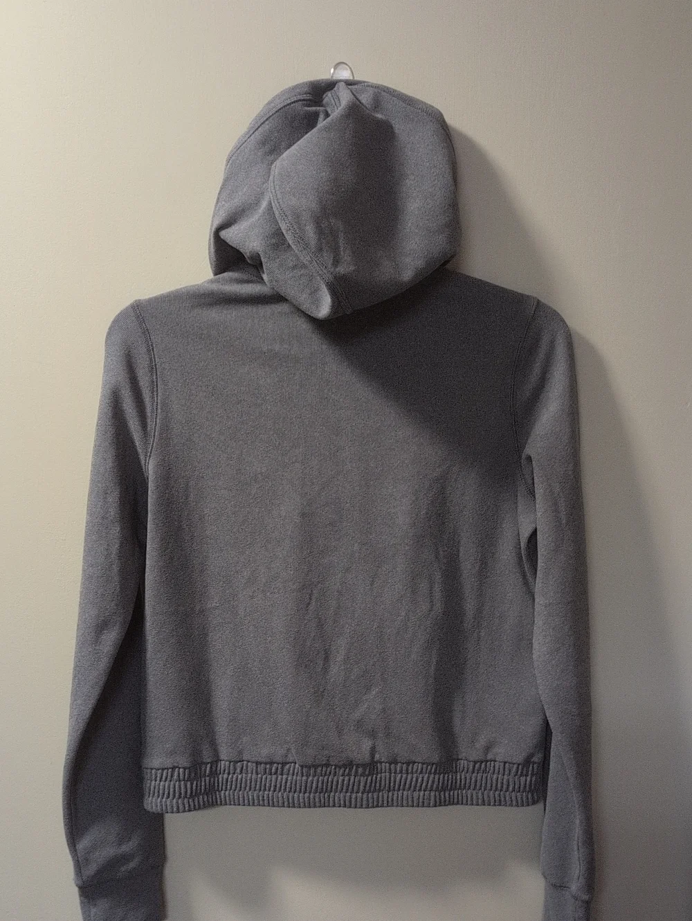 abercrombie kids Charcoal Gray Hooded Zip Jacket
